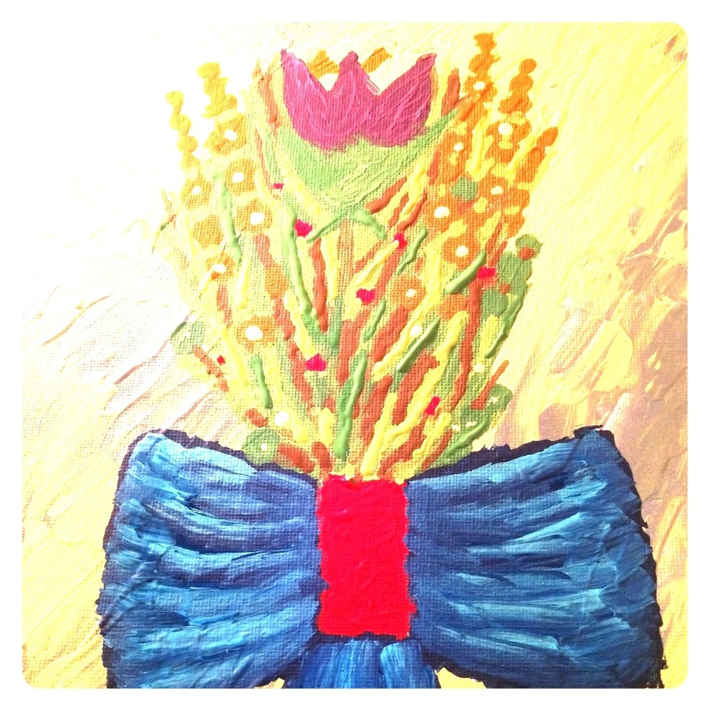"the bow-quet" NEW PAINTING!!!